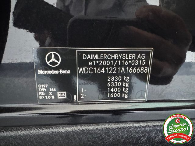 MERCEDES-BENZ ML 320 usata, con Touch screen