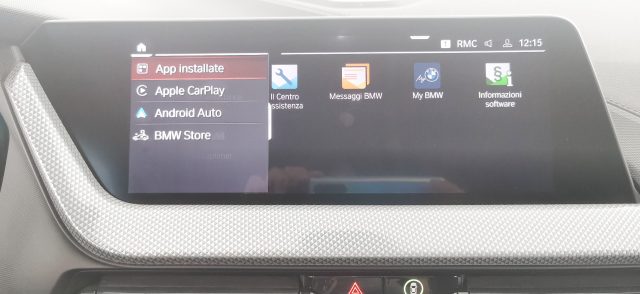 BMW 118 usata, con Apple CarPlay