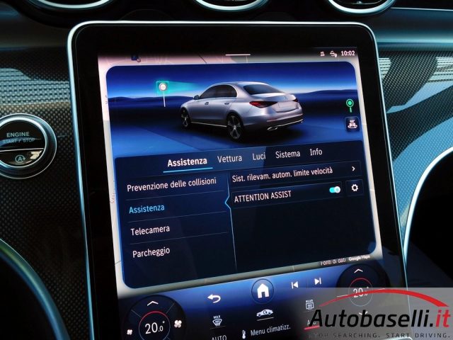 MERCEDES-BENZ C 220 usata, con Sensori di parcheggio anteriori