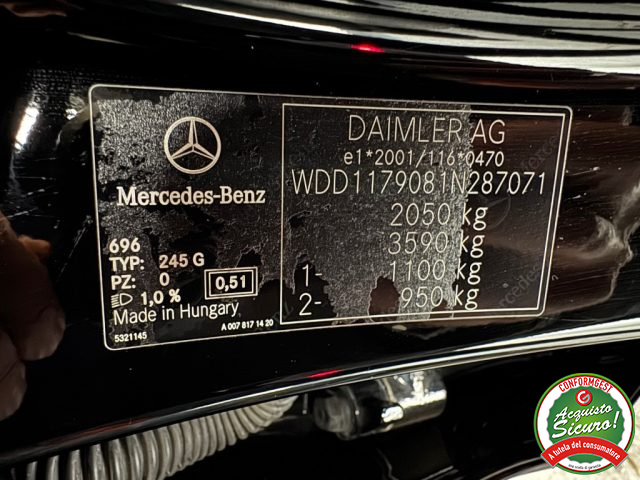 MERCEDES-BENZ CLA 200 usata, con Touch screen