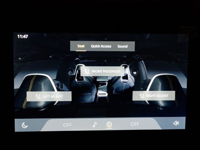 LOTUS Eletre usata, con Sistema di navigazione