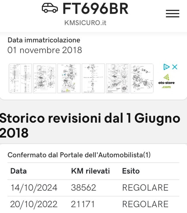 VOLKSWAGEN up! usata, con Sensore di pioggia