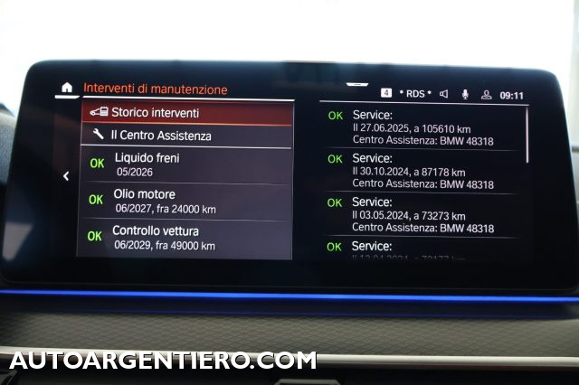 BMW 520 usata, con USB