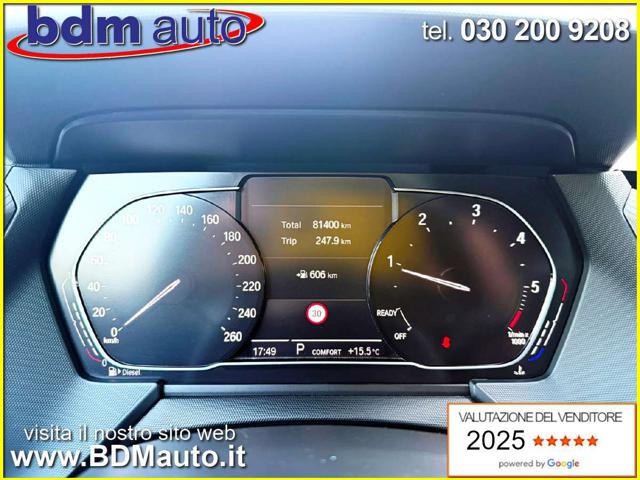BMW 116 usata, con Controllo trazione