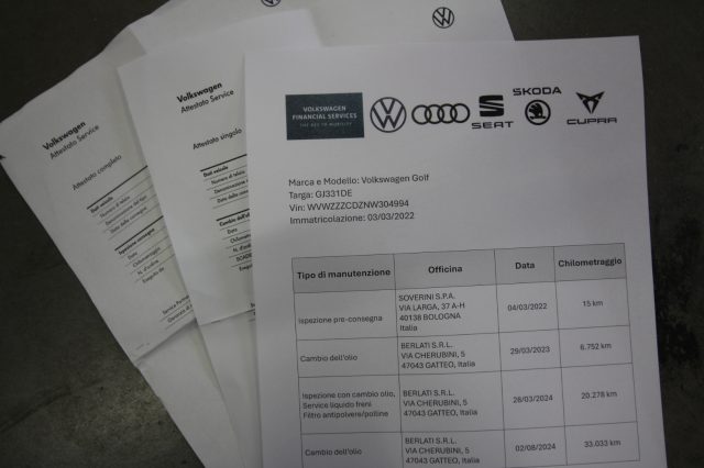 VOLKSWAGEN Golf usata, con Cerchi in lega