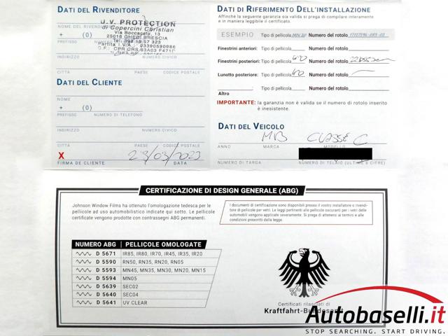 MERCEDES-BENZ C 220 usata 81