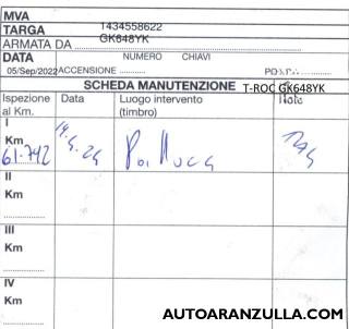VOLKSWAGEN T-Roc usata, con MP3