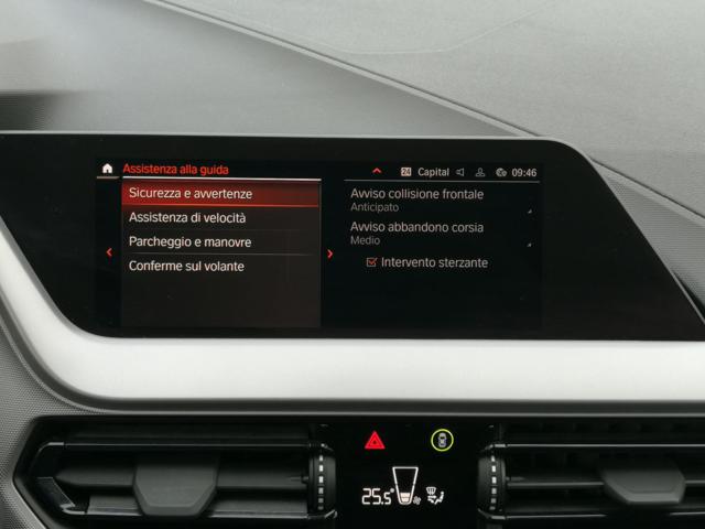 BMW 116 usata, con Touch screen