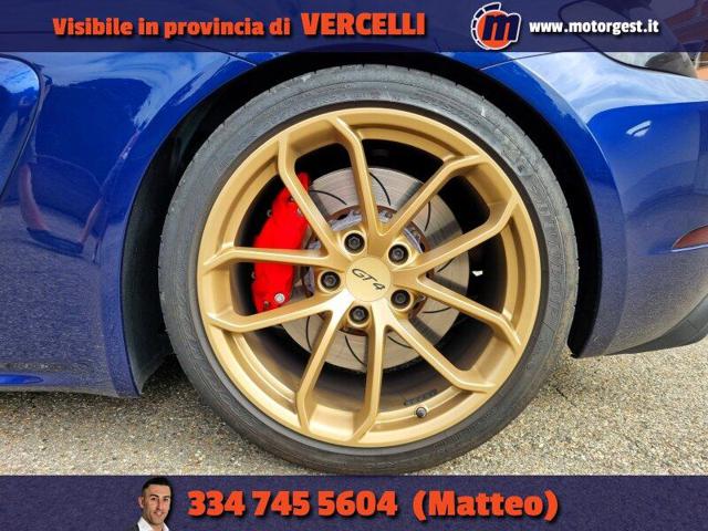 PORSCHE 718 usata, con Immobilizzatore elettronico