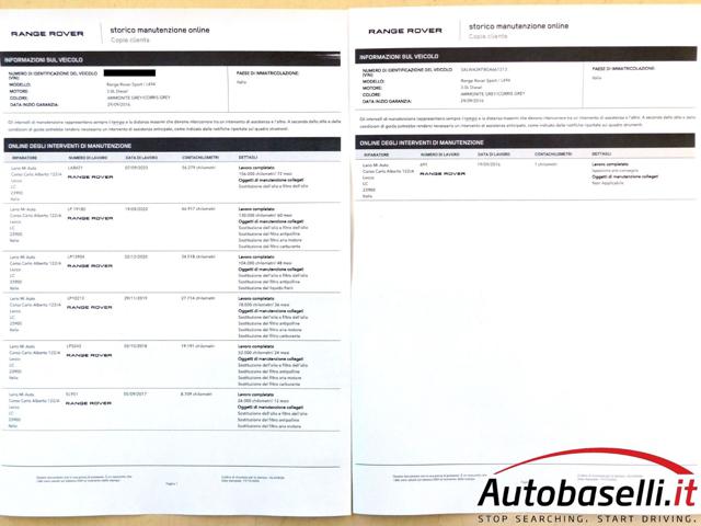 LAND ROVER Range Rover Sport usata, con Antifurto