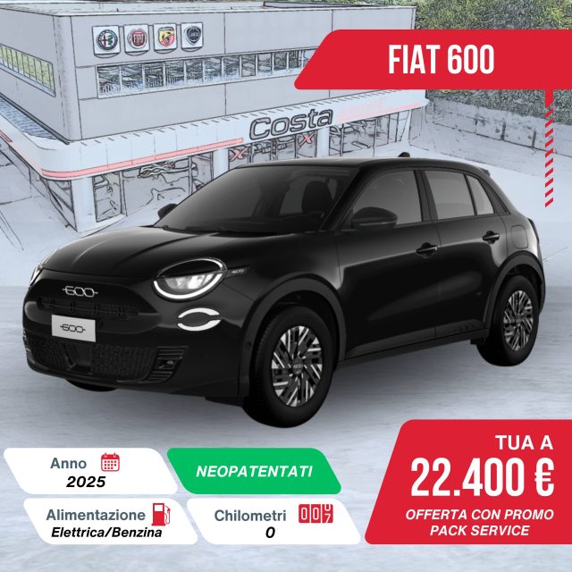 FIAT 600 usata, con ABS
