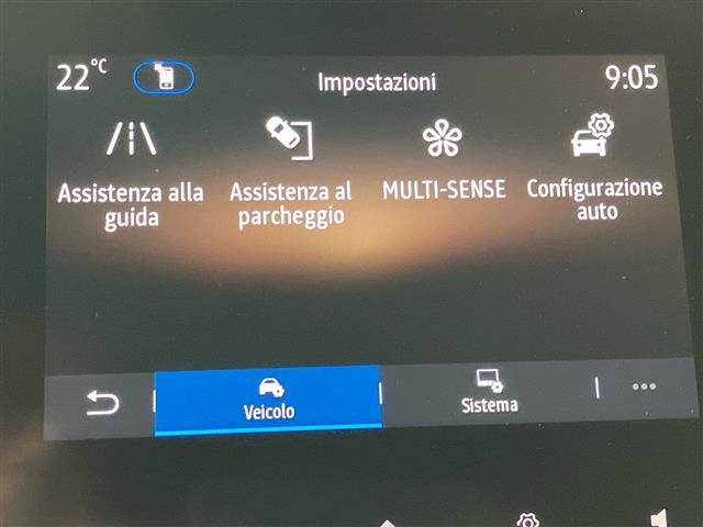 RENAULT Captur usata, con Sensore di pioggia