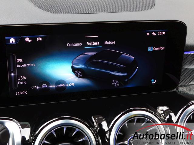 MERCEDES-BENZ GLB 200 usata, con Schermo multifunzione interamente digitale