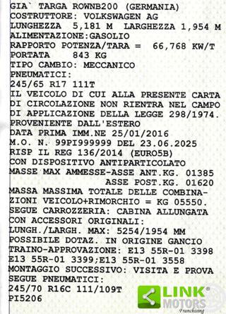 VOLKSWAGEN Amarok usata 42