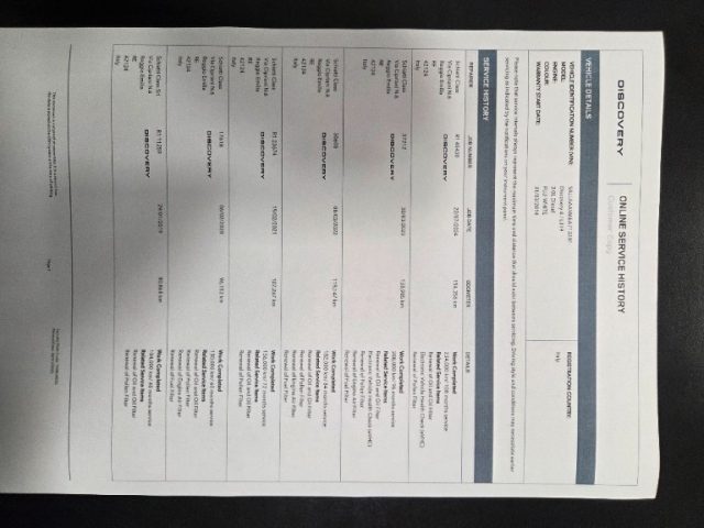 LAND ROVER Discovery usata, con Fendinebbia