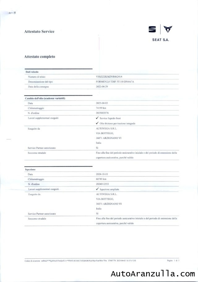 CUPRA Formentor usata, con Portellone posteriore elettrico