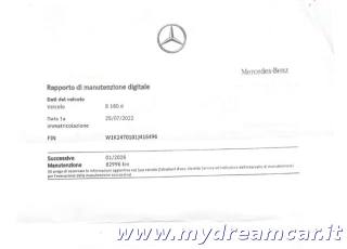 MERCEDES-BENZ B 180 usata, con Frenata d