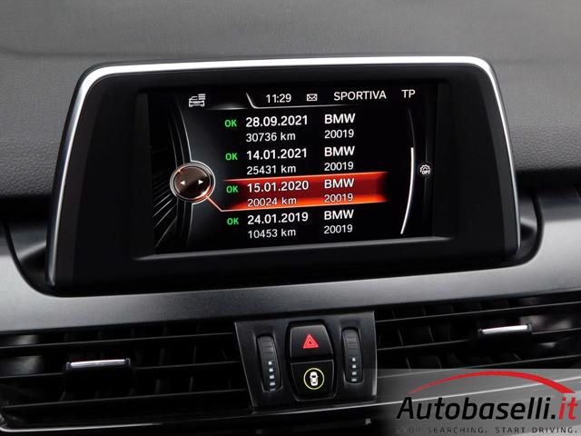 BMW 216 usata, con Fendinebbia