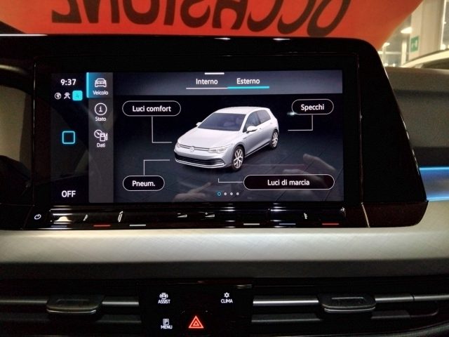 VOLKSWAGEN Golf usata, con Airbag testa