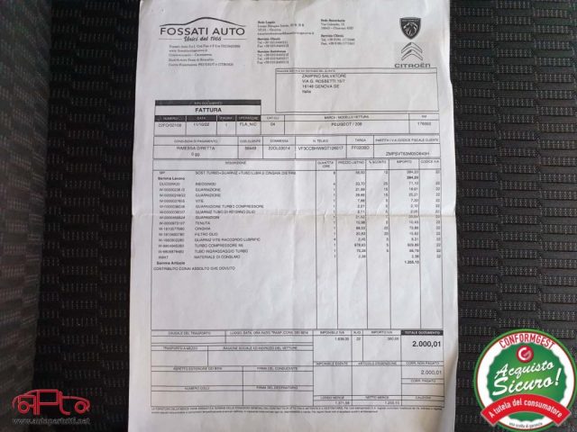 PEUGEOT 208 usata, con Volante in pelle