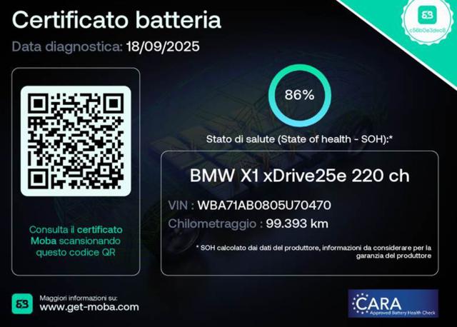 BMW X1 usata, con ESP