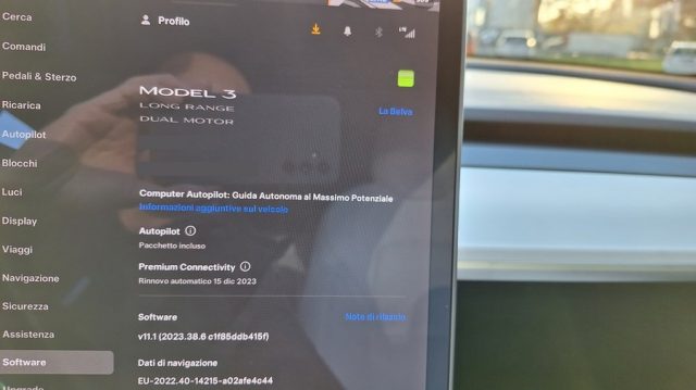 TESLA Model 3 usata, con Controllo elettronico della corsia