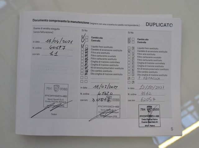 PORSCHE Panamera usata, con Park Distance Control