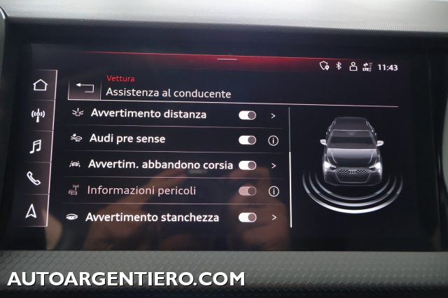 AUDI A1 usata, con Sedile posteriore sdoppiato