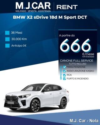 BMW X2 sDrive 18d Msport
