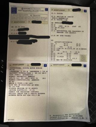 TOYOTA C-HR usata, con USB