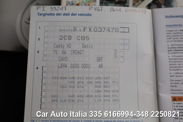 VOLKSWAGEN Caddy usata 86