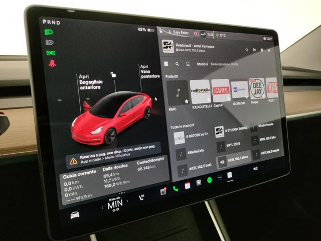 TESLA Model 3 usata, con Servosterzo