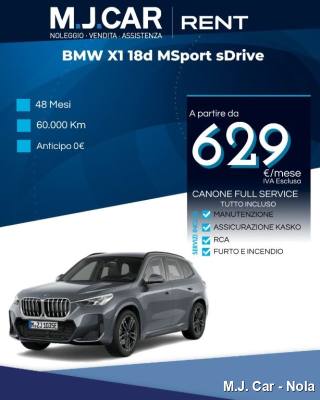 BMW X1 sDrive 18d MSport DCT