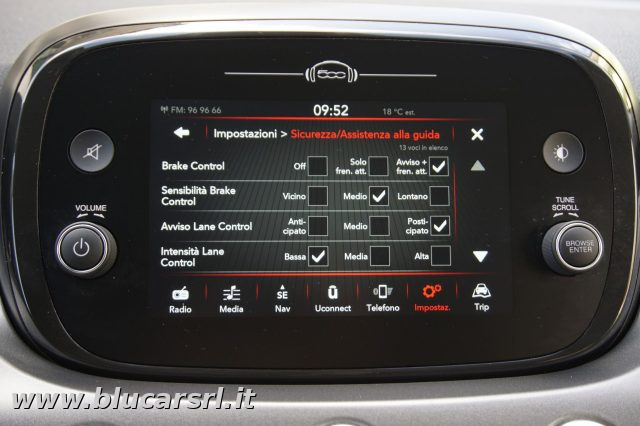 FIAT 500X usata, con Sensori di parcheggio posteriori