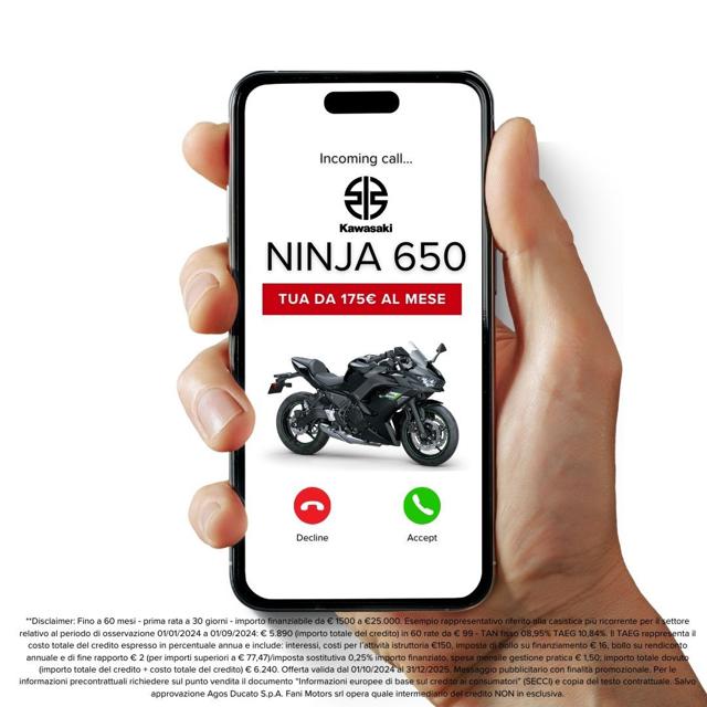 KAWASAKI Ninja 650 usata 2