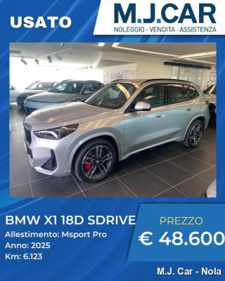 BMW X1 sDrive 18d Msport Pro