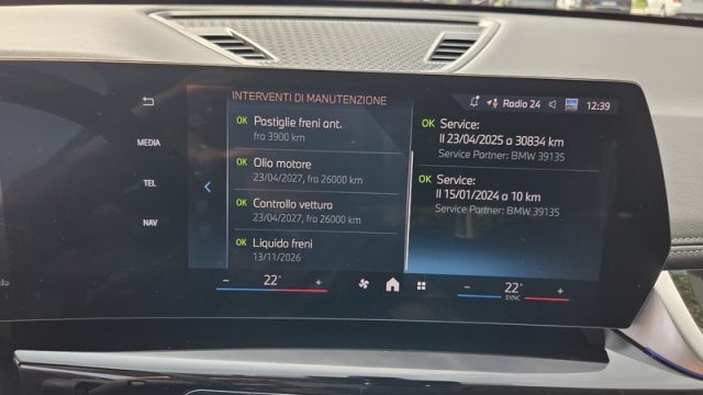 BMW X1 usata, con Sensori di parcheggio anteriori