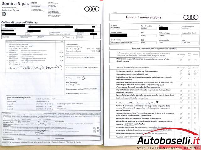 AUDI TT usata, con Autoradio