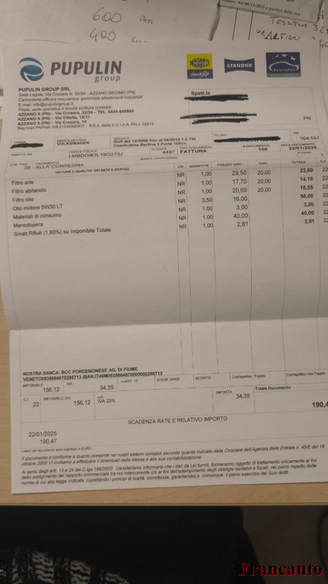 VOLKSWAGEN Golf usata, con Lettore CD