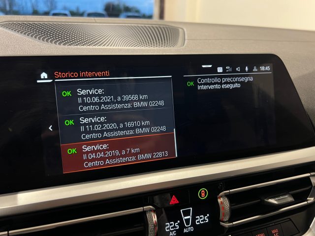 BMW 320 usata, con Touch screen