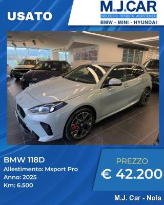 BMW 118 d MSport Pro