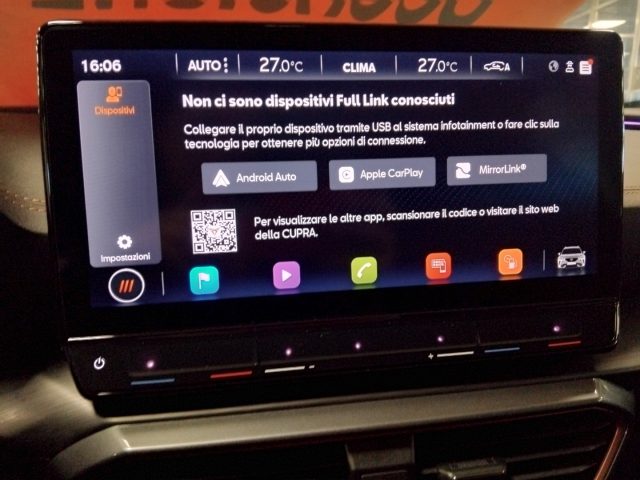 CUPRA Formentor usata, con Sensore di pioggia