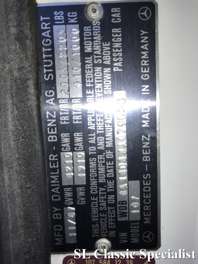 MERCEDES-BENZ SL 560 usata 23