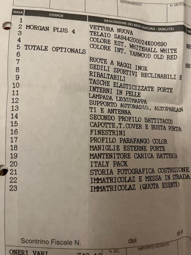 MORGAN Plus 4 usata 6