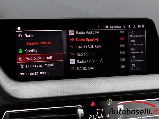 BMW 218 usata, con Apple CarPlay