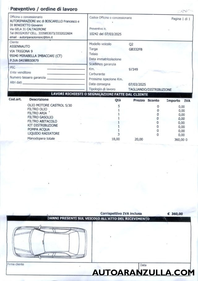AUDI Q2 usata, con Bluetooth