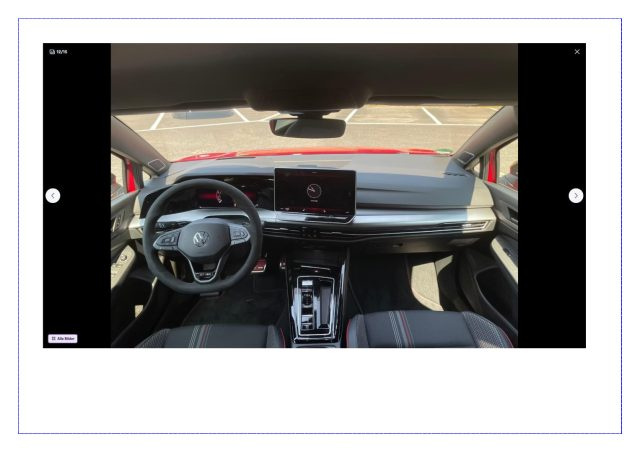 VOLKSWAGEN Golf usata, con Bracciolo