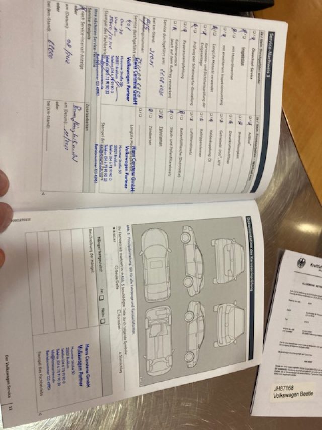 VOLKSWAGEN Maggiolino usata, con Sensori di parcheggio posteriori