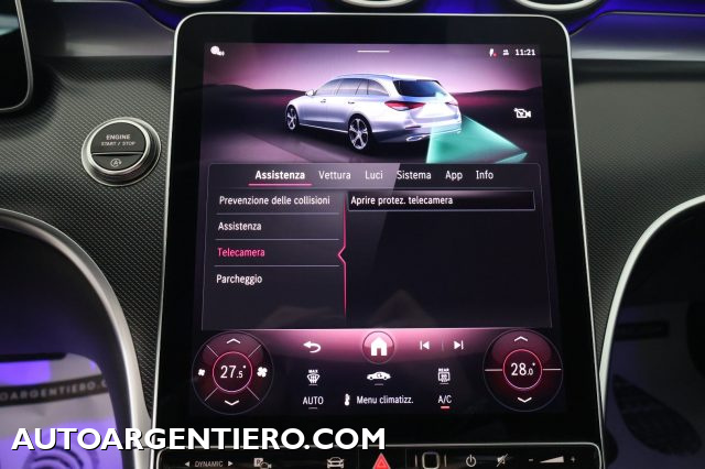 MERCEDES-BENZ C 200 usata, con Leve al volante