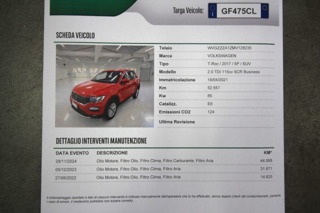 VOLKSWAGEN T-Roc usata, con Chiusura centralizzata